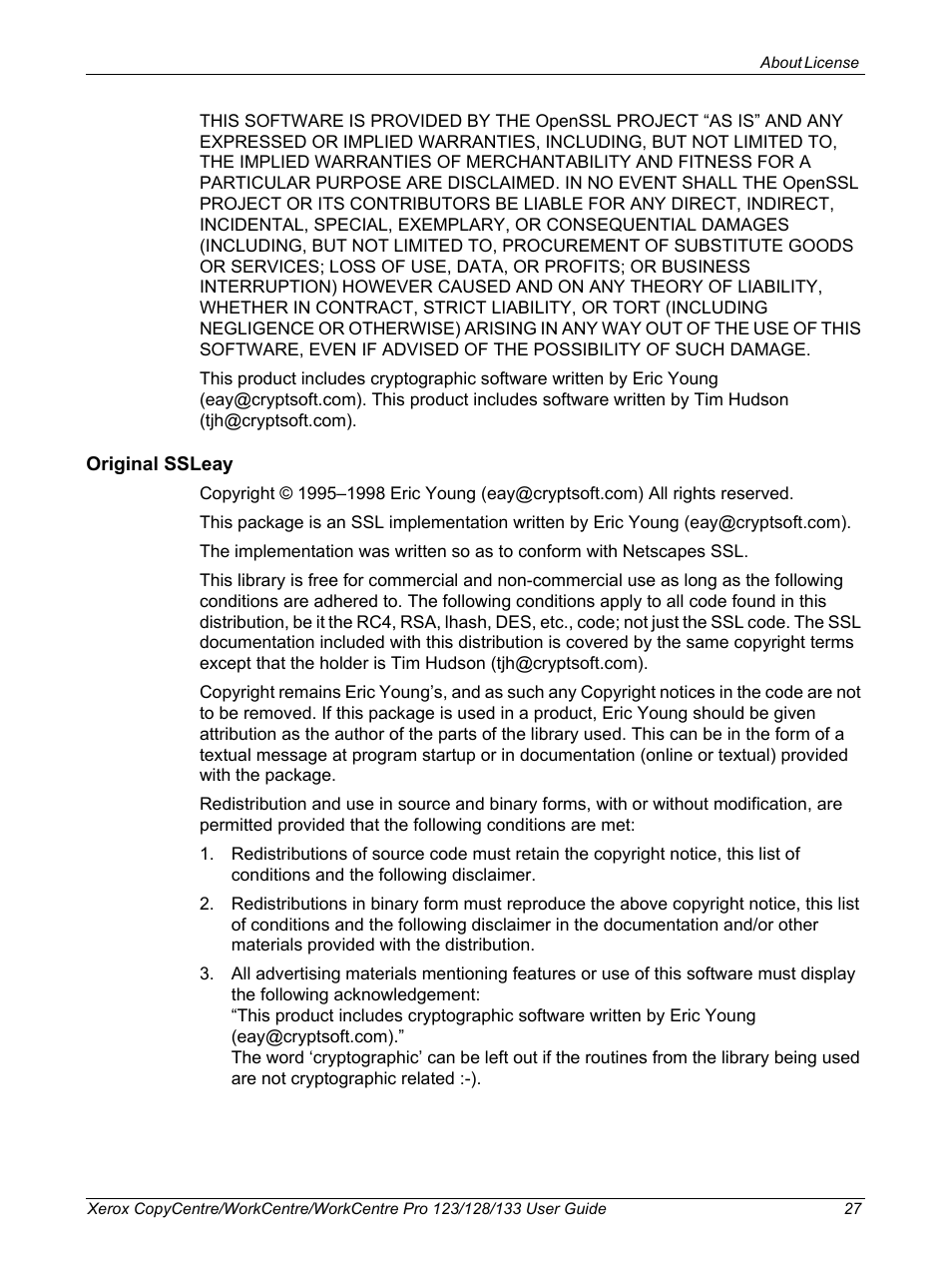 Xerox 604P18057 User Manual | Page 27 / 364