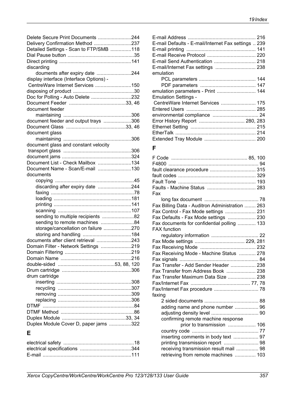Xerox 604P18057 User Manual | Page 357 / 364