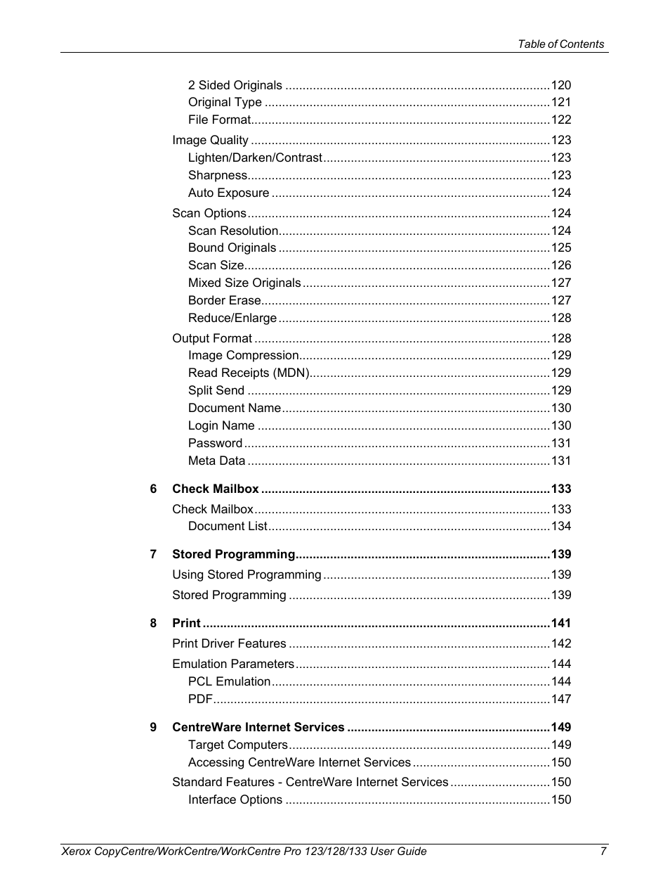 Xerox 604P18057 User Manual | Page 7 / 364