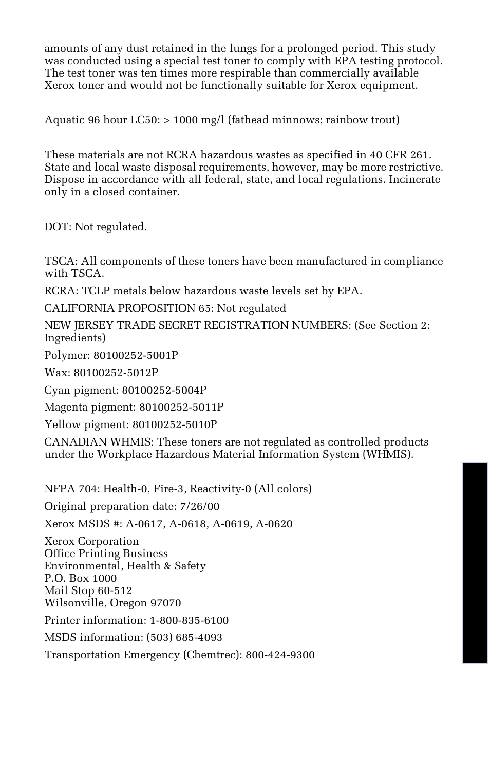 Xerox 1235 User Manual | Page 77 / 88