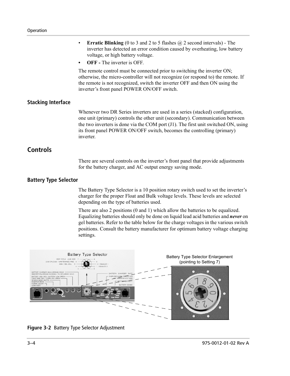 Controls | Xantrex Technology DR1524W User Manual | Page 60 / 122