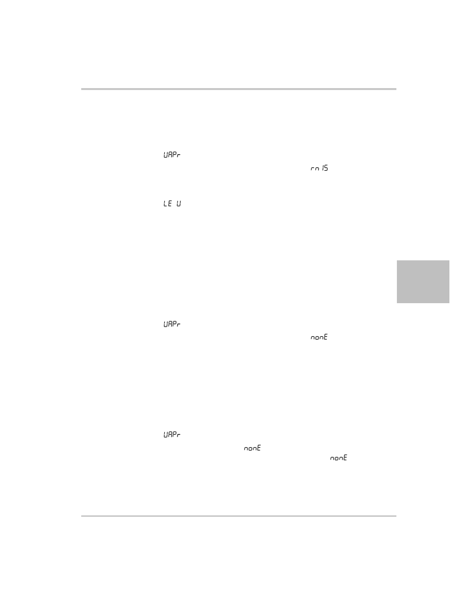 Resistive-controlled voltage apg setup, Deactivating apg voltage mode, Query for analog voltage input level | Resistive-controlled voltage apg setup –15 | Xantrex Technology XTR 850 Watt User Manual | Page 107 / 274