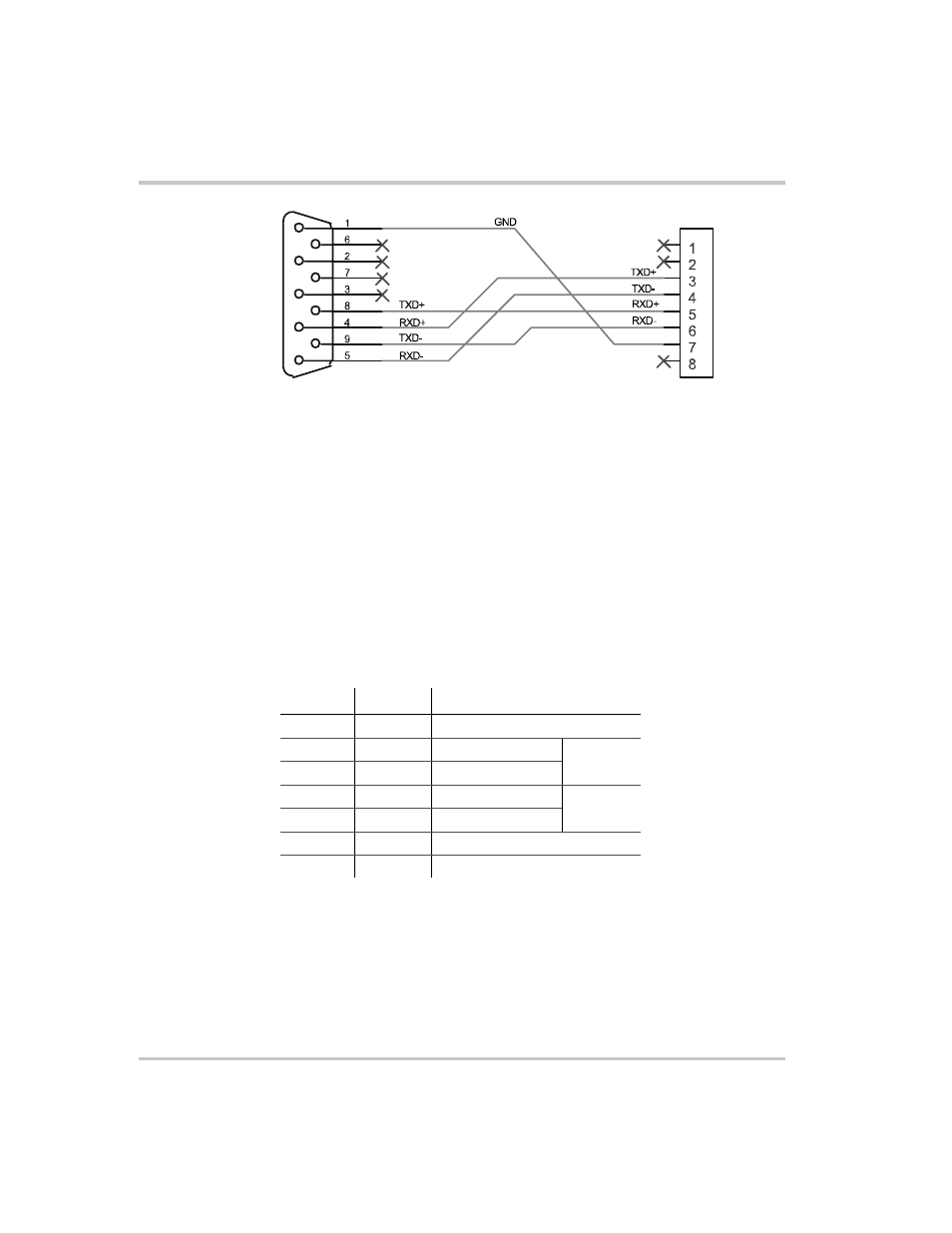 Rs-485 communication cable with two rj-45s, Figure 5-6, Rs-485 communication cable with db-9 –8 | Table 5-7, Rj-45 plug on slave unit –8 | Xantrex Technology XTR 850 Watt User Manual | Page 130 / 274