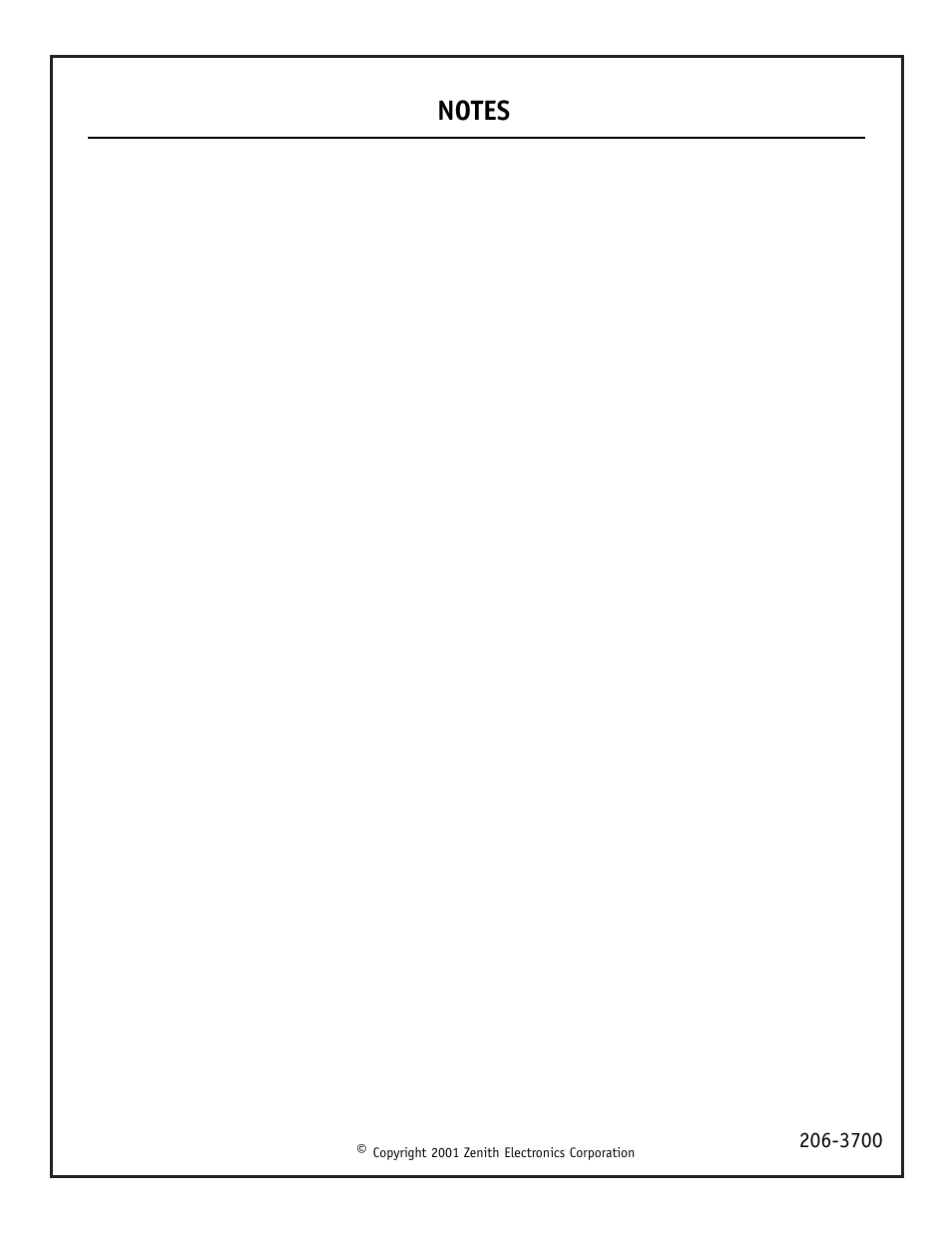 Zenith PRO895X User Manual | Page 28 / 28