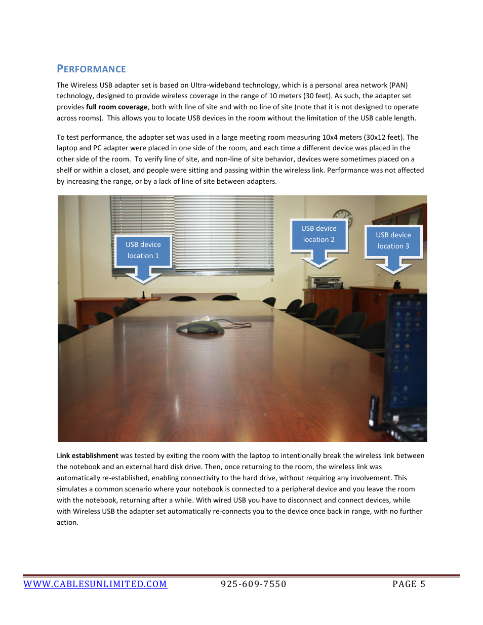 Erformance | Xircom 925-609-7550 User Manual | Page 5 / 16
