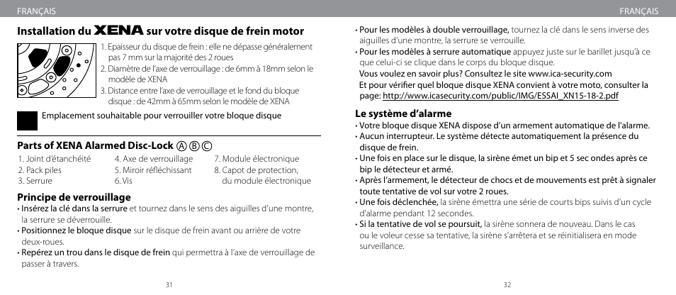 Xena Security XM User Manual | Page 17 / 33