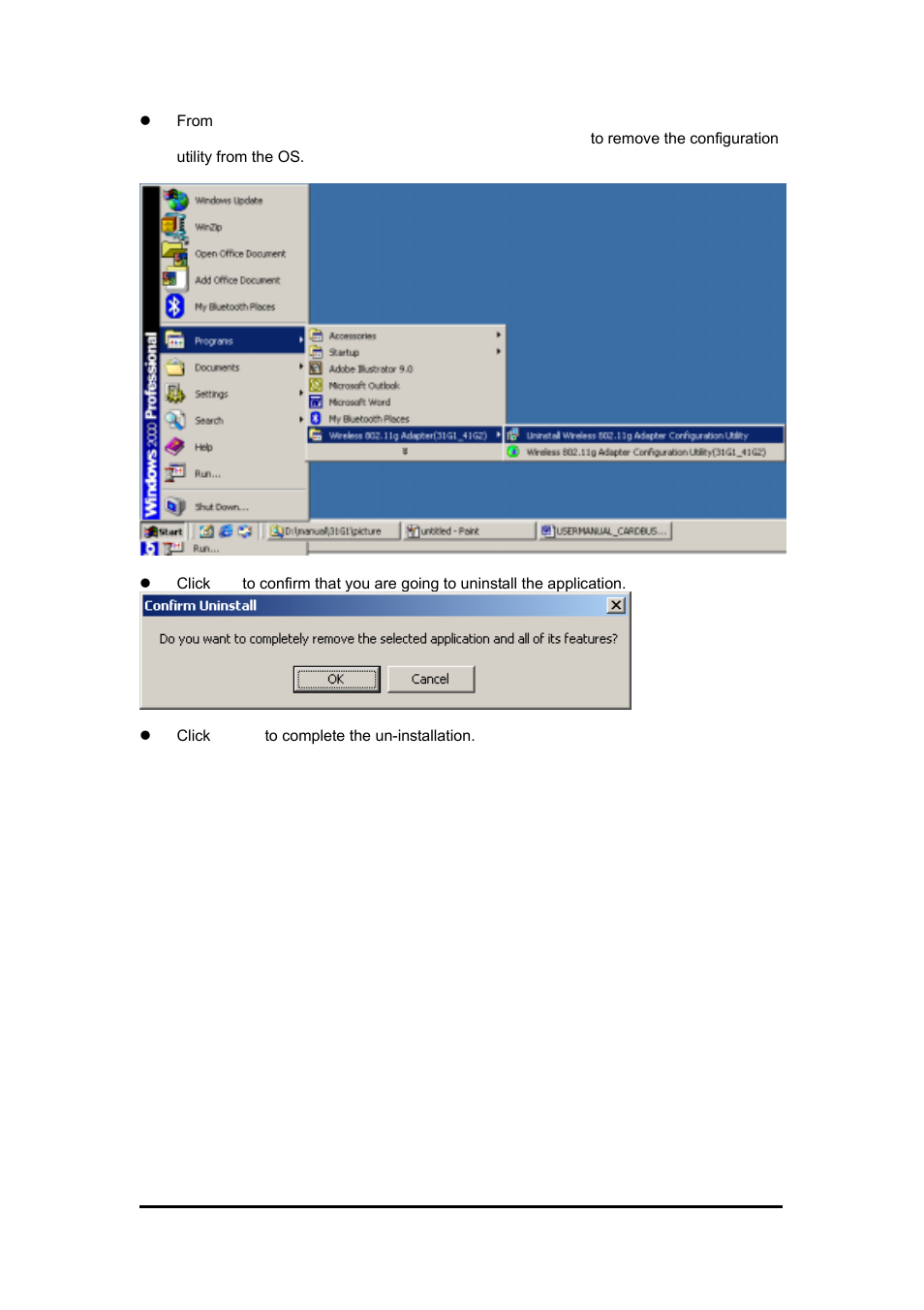 Zonet Technology 802.11 g 54Mbps Wireless LAN CardBus Adapter User Manual | Page 34 / 67