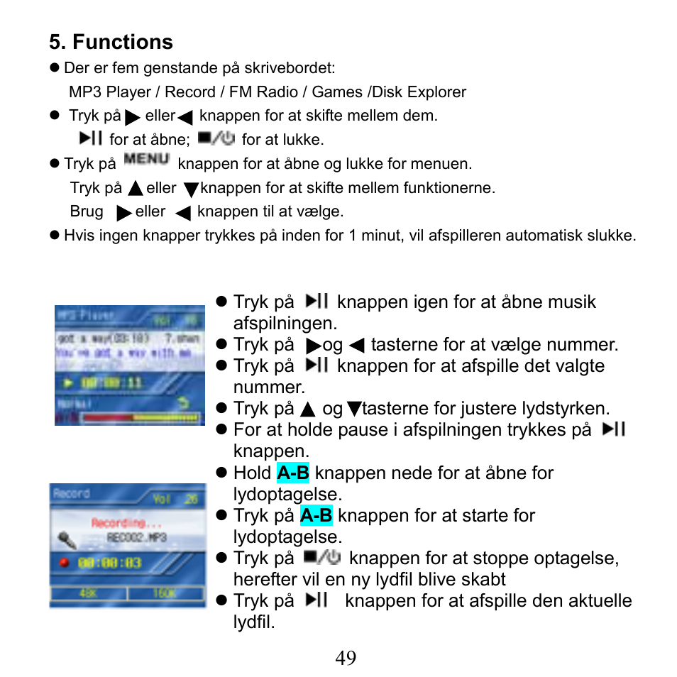X-Micro Tech. XMP3-N20GFT 210C User Manual | Page 50 / 72