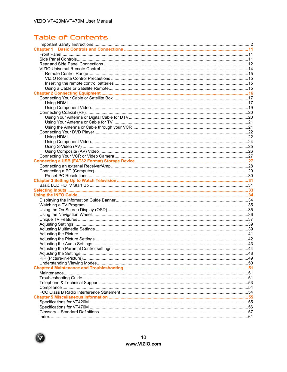 ZyXEL Communications VT470M User Manual | Page 10 / 63