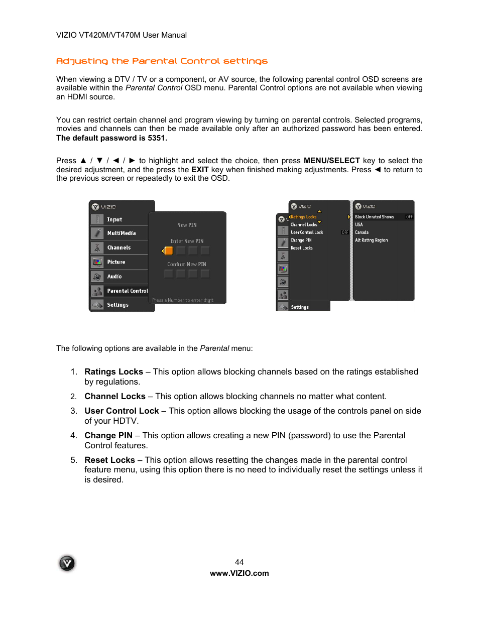 ZyXEL Communications VT470M User Manual | Page 44 / 63