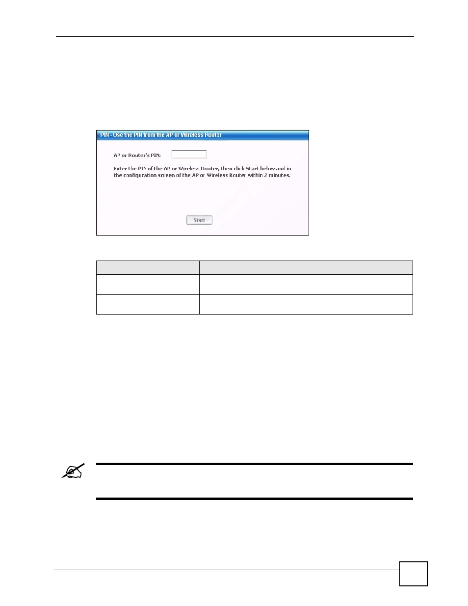 7 security settings in windows vista, A. see, Section | For information on | ZyXEL Communications SMG-700 User Manual | Page 61 / 140