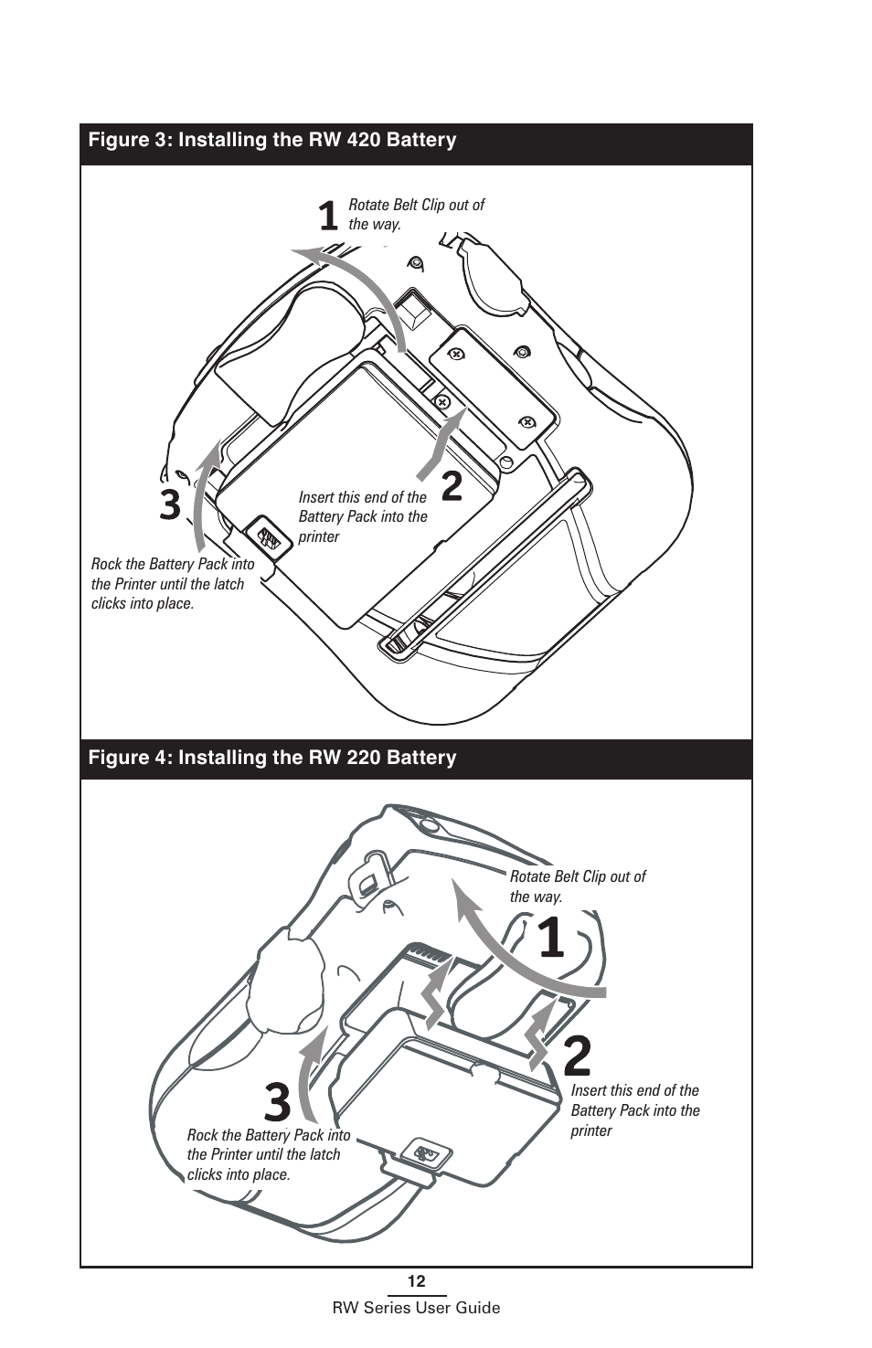 Zebra Technologies RW SERIES User Manual | Page 12 / 84