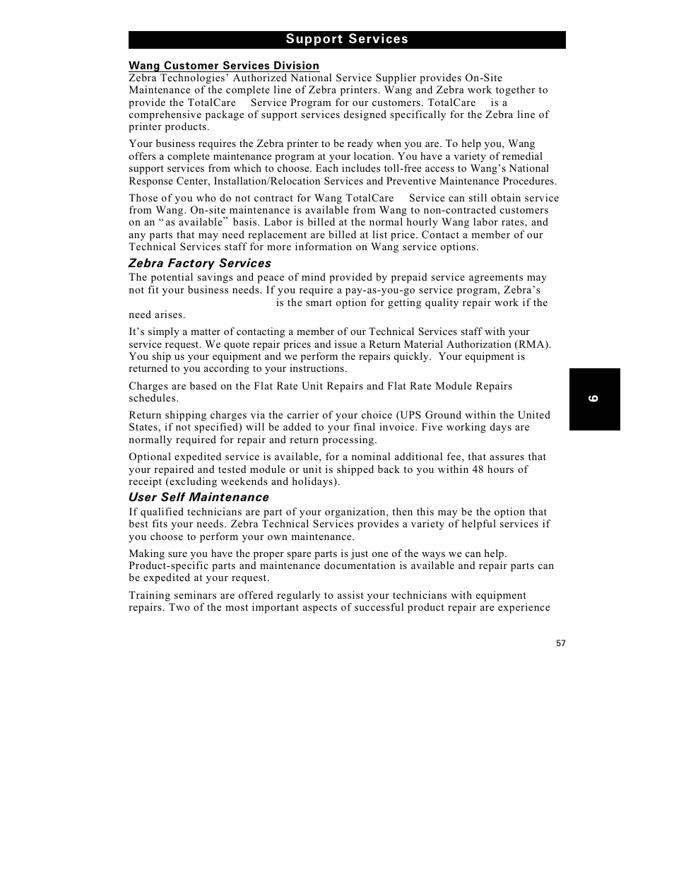 Zebra Technologies S-300 User Manual | Page 65 / 80