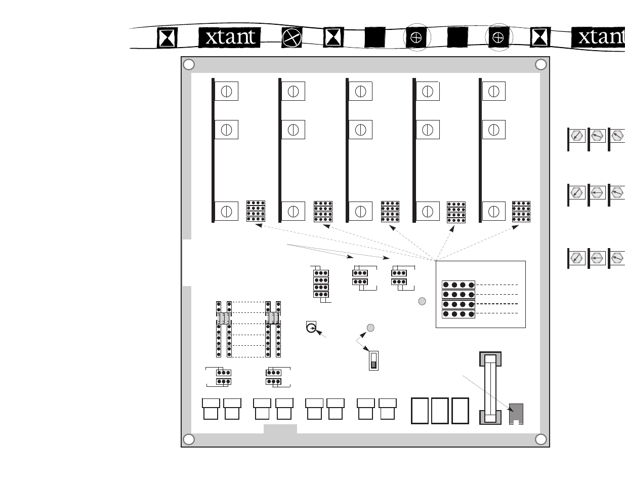 Installer’s reference, Xtant p500 | Xtant P500 User Manual | Page 2 / 2