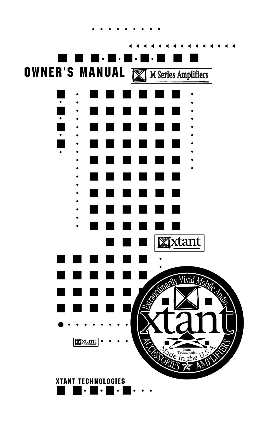 Xtant M Series User Manual | 21 pages