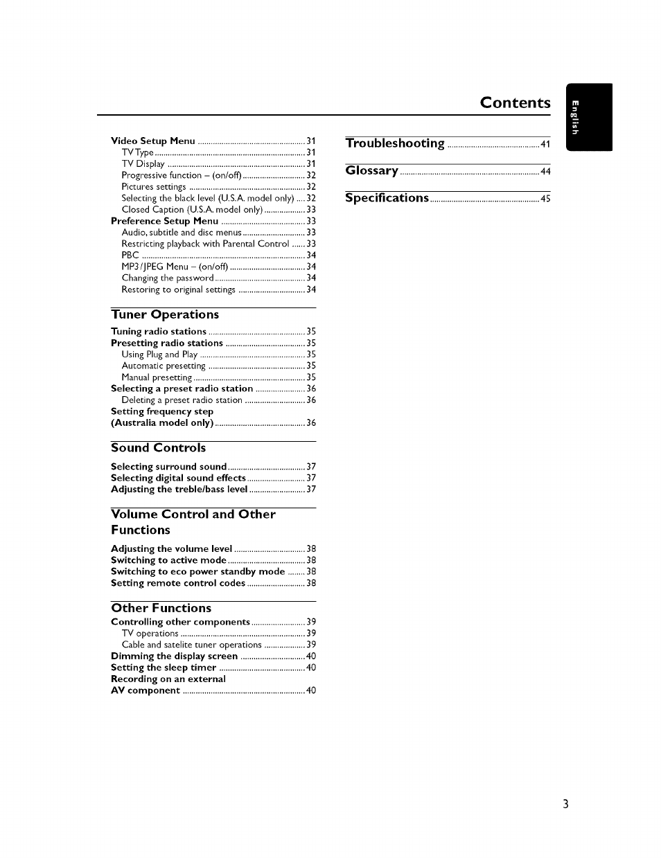 Yamaha CINEMASTATION NX-C300 User Manual | Page 7 / 53