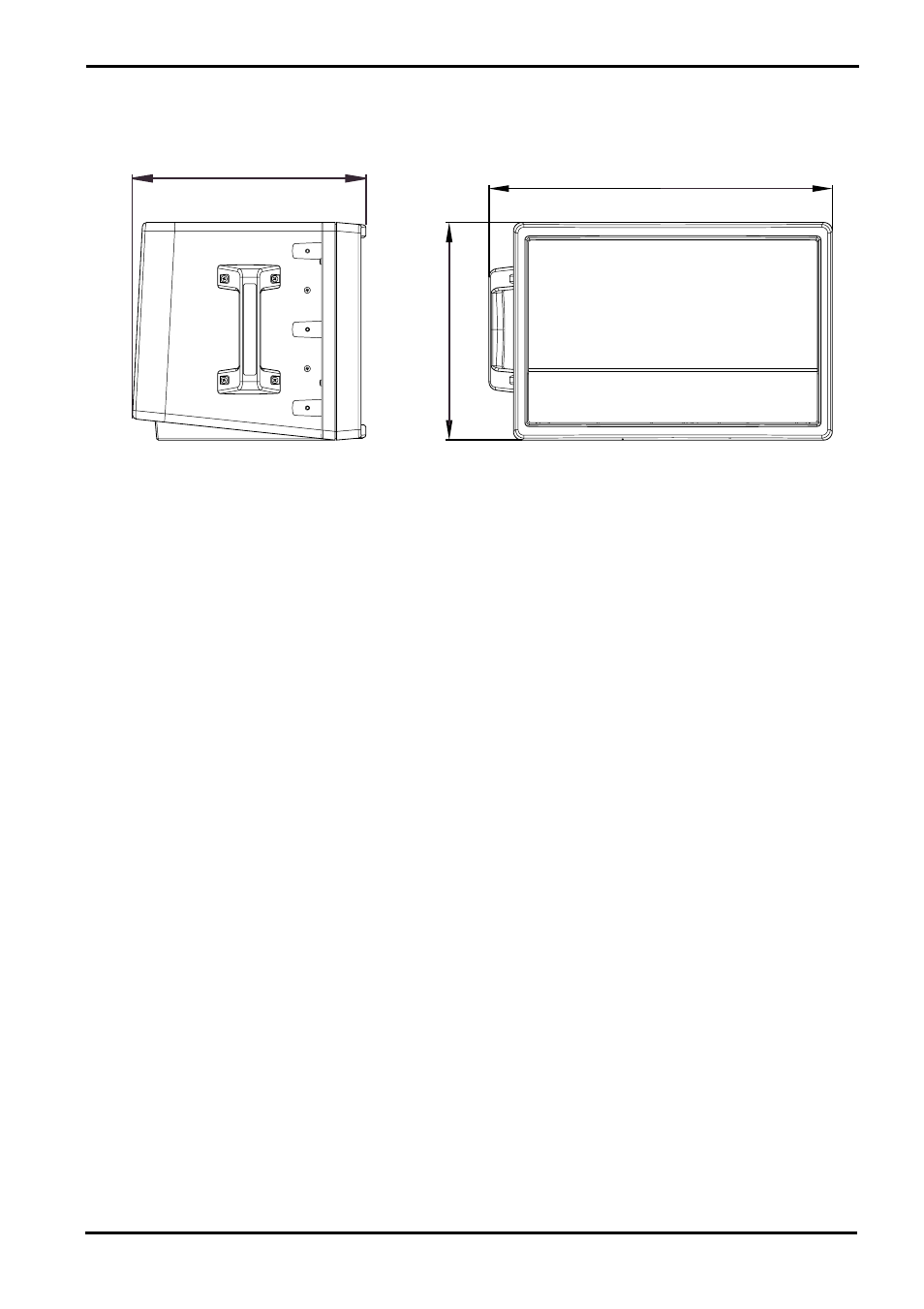 Dimensions | Yamaha EMX68s User Manual | Page 31 / 34