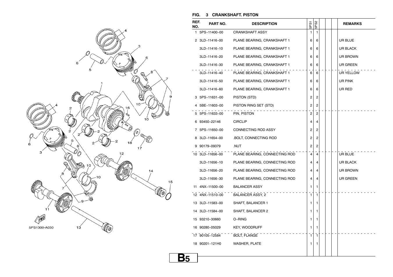 Crankshaft. piston | Yamaha TDM900P User Manual | Page 10 / 79