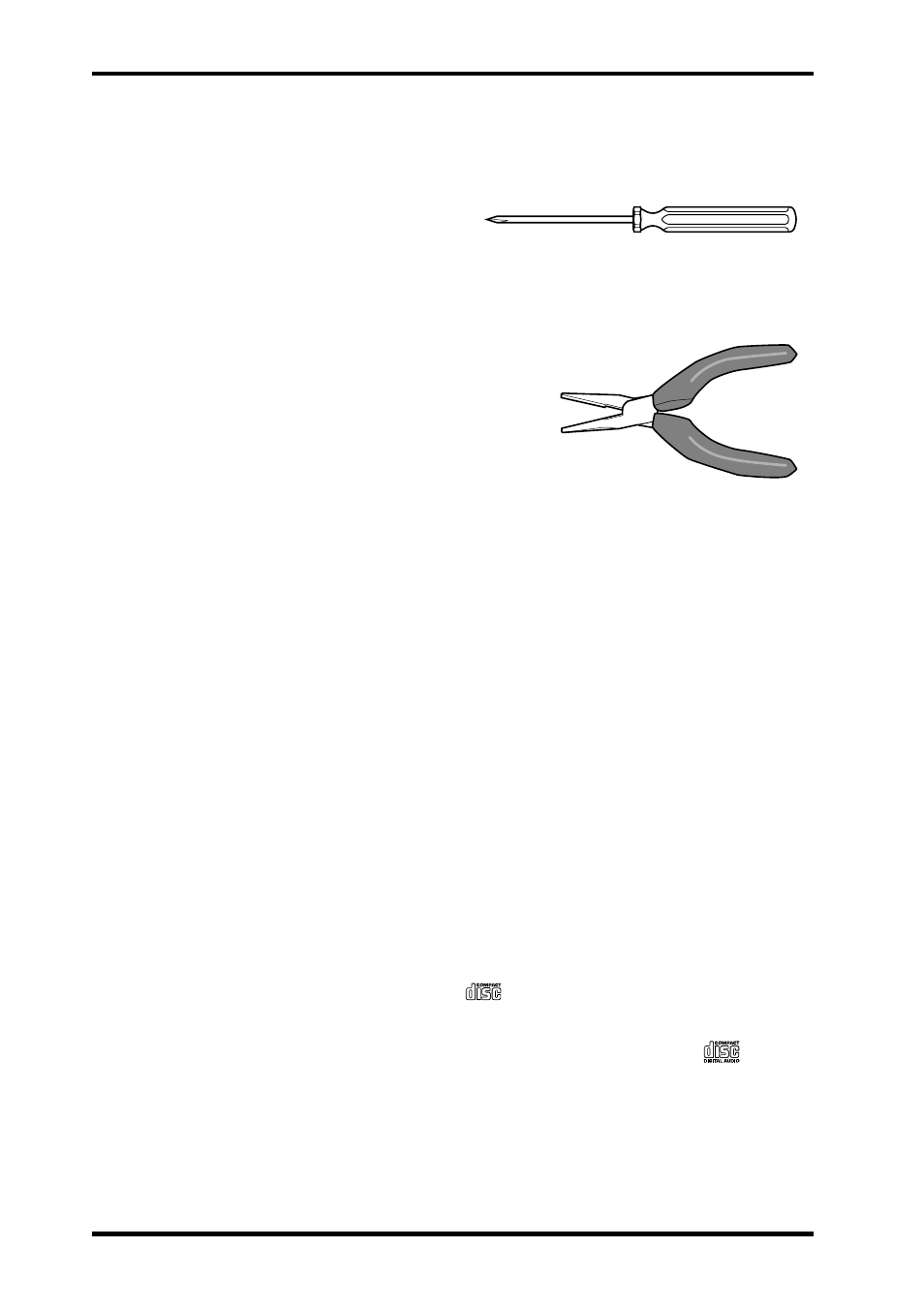 Tools, Discs, Tools discs | Yamaha CRW4416S User Manual | Page 10 / 26