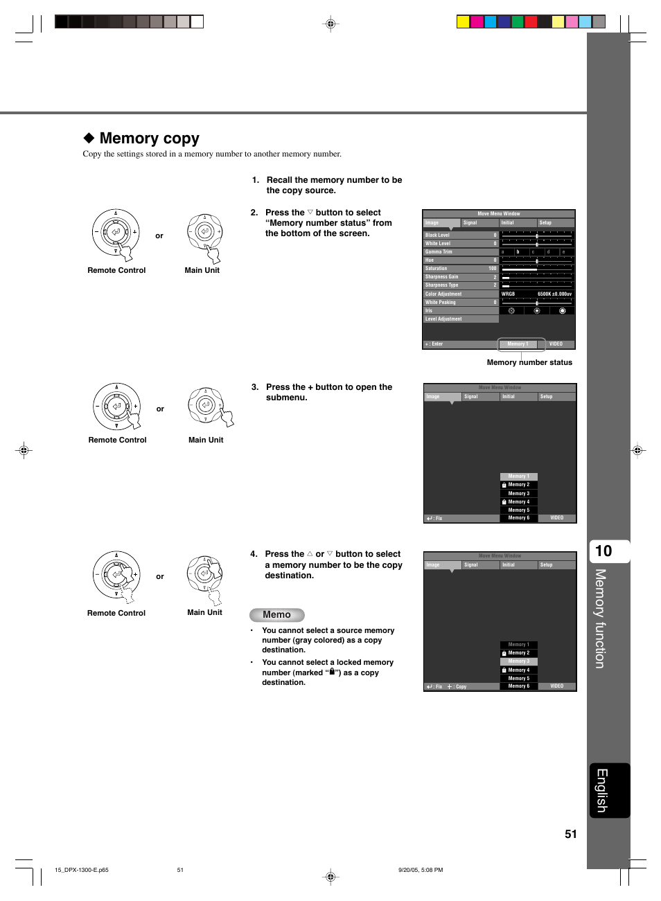 English | Yamaha DPX-1300 G User Manual | Page 53 / 67