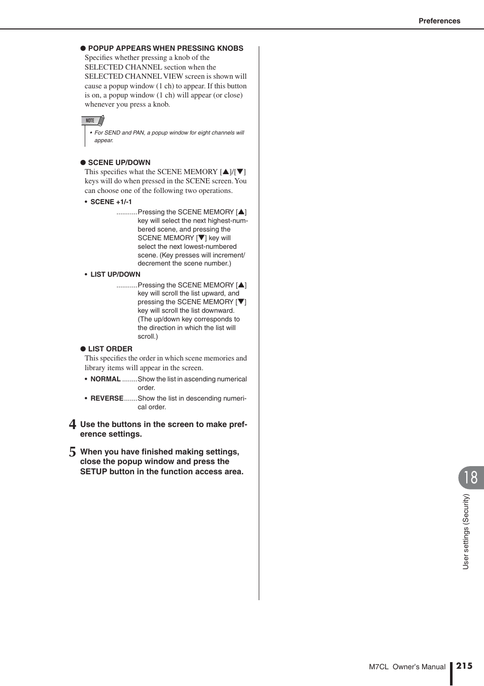 Yamaha M7CL-32 User Manual | Page 215 / 312