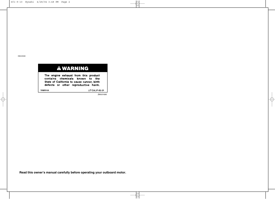 Yamaha T50D User Manual | Page 2 / 79
