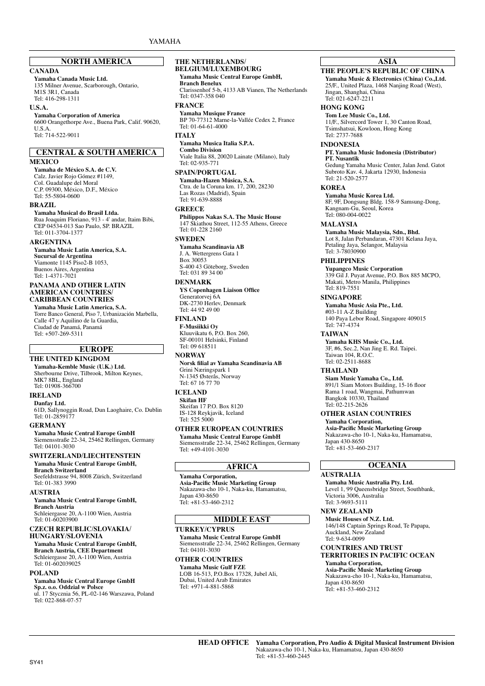 Yamaha MOTIF XS6 User Manual | Page 319 / 320