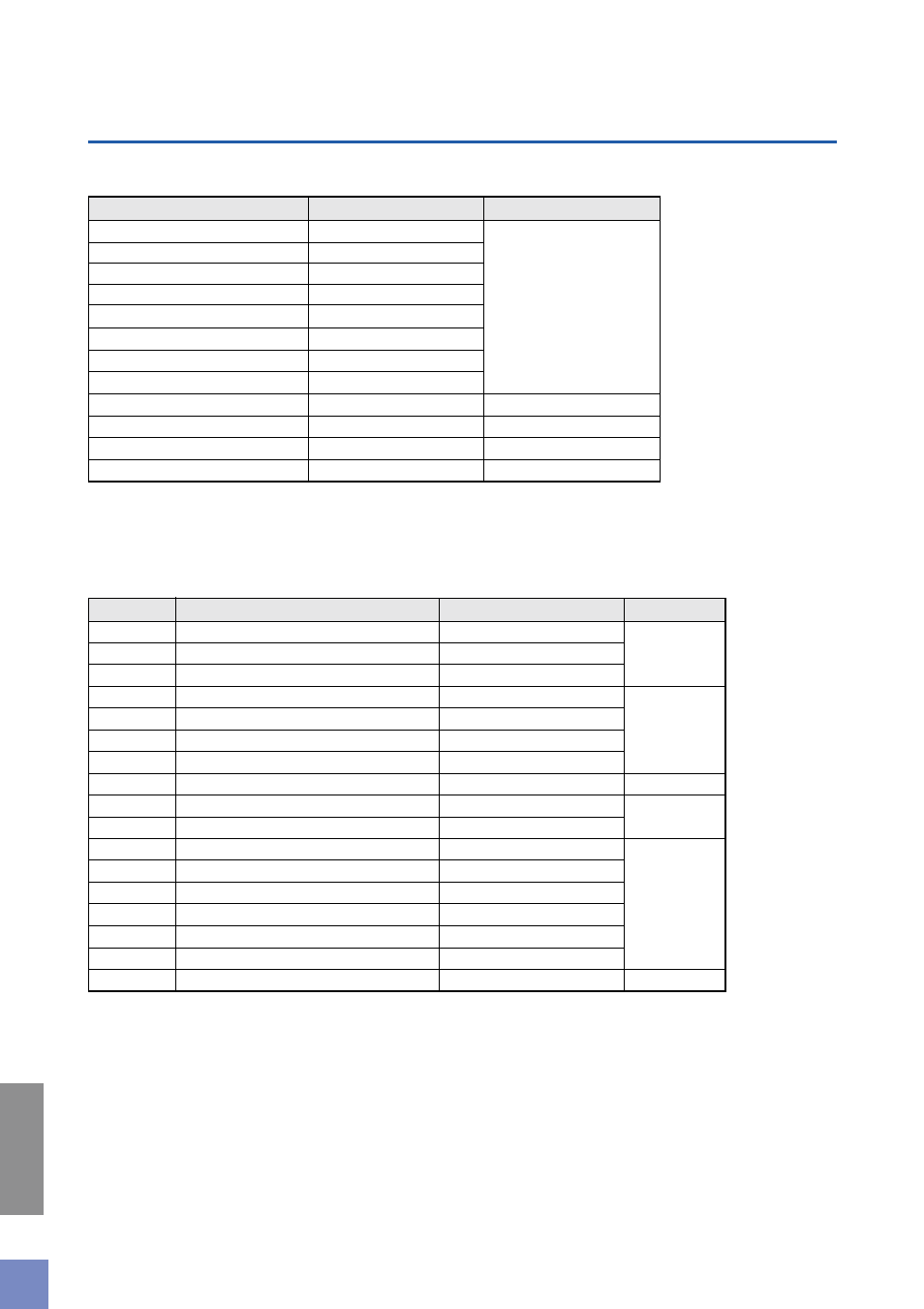 基本設定一覧 | Yamaha J-5000 User Manual | Page 48 / 60