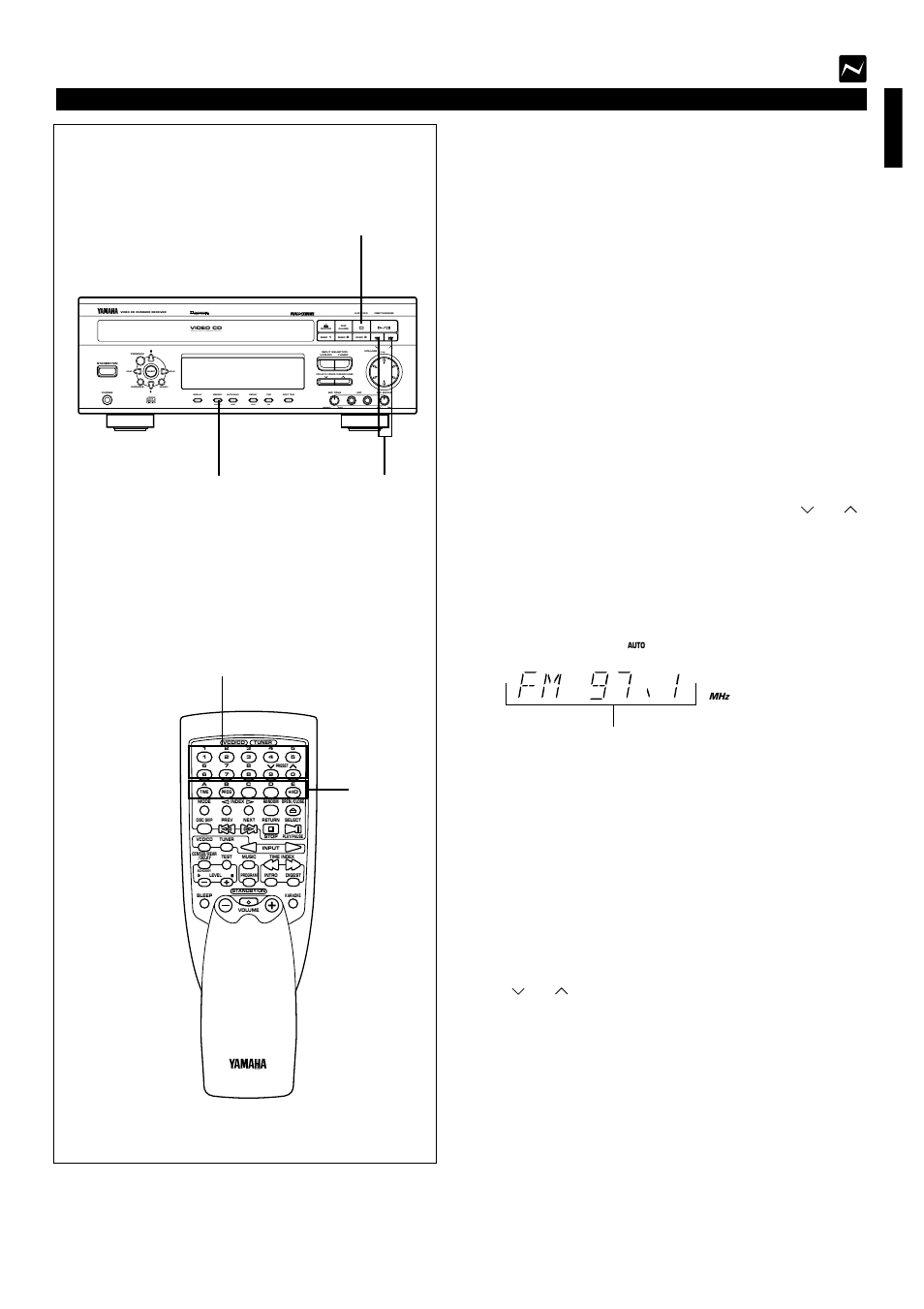 Manual preset tuning, E-31 english tuning operation, For easier operation | Example: to store a station to a1), Version 2.0 / playback control, Soft normal max min, Echo | Yamaha EM-203VCD User Manual | Page 39 / 58