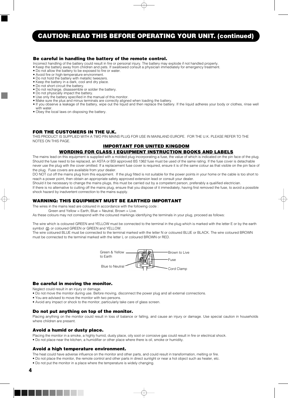 Yamaha PDM-4210E User Manual | Page 5 / 58