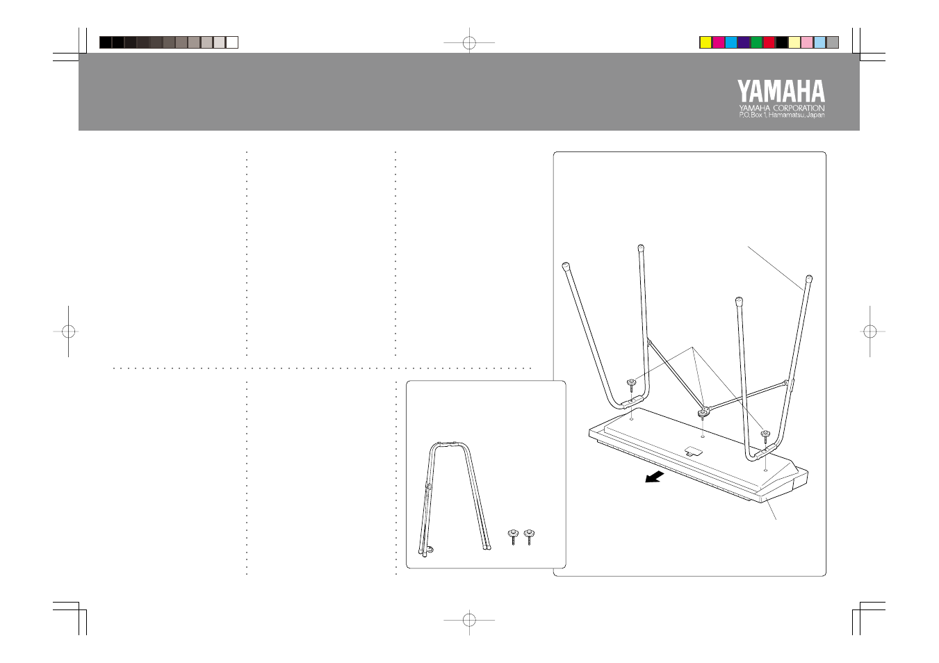 Yamaha L-2L User Manual | 1 page