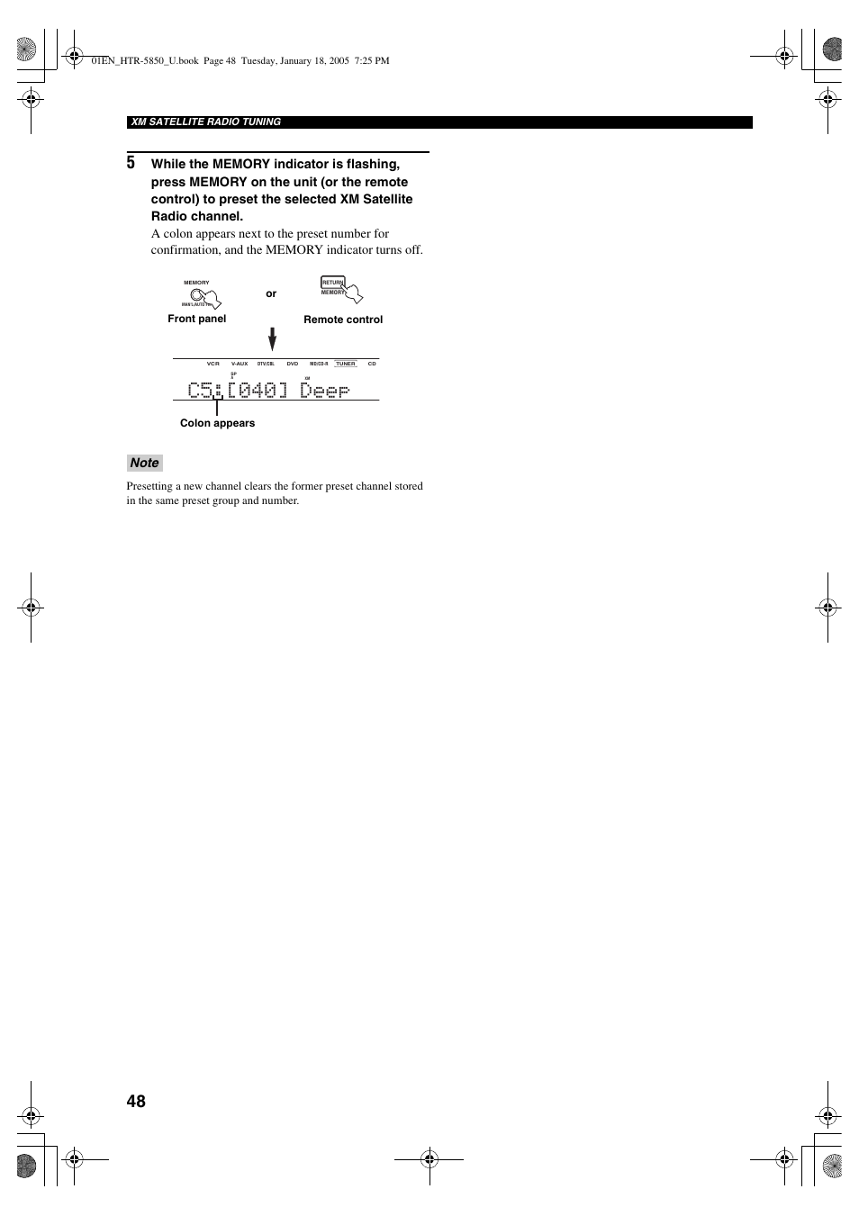 C5:[040] deep | Yamaha HTR-5850 User Manual | Page 52 / 91