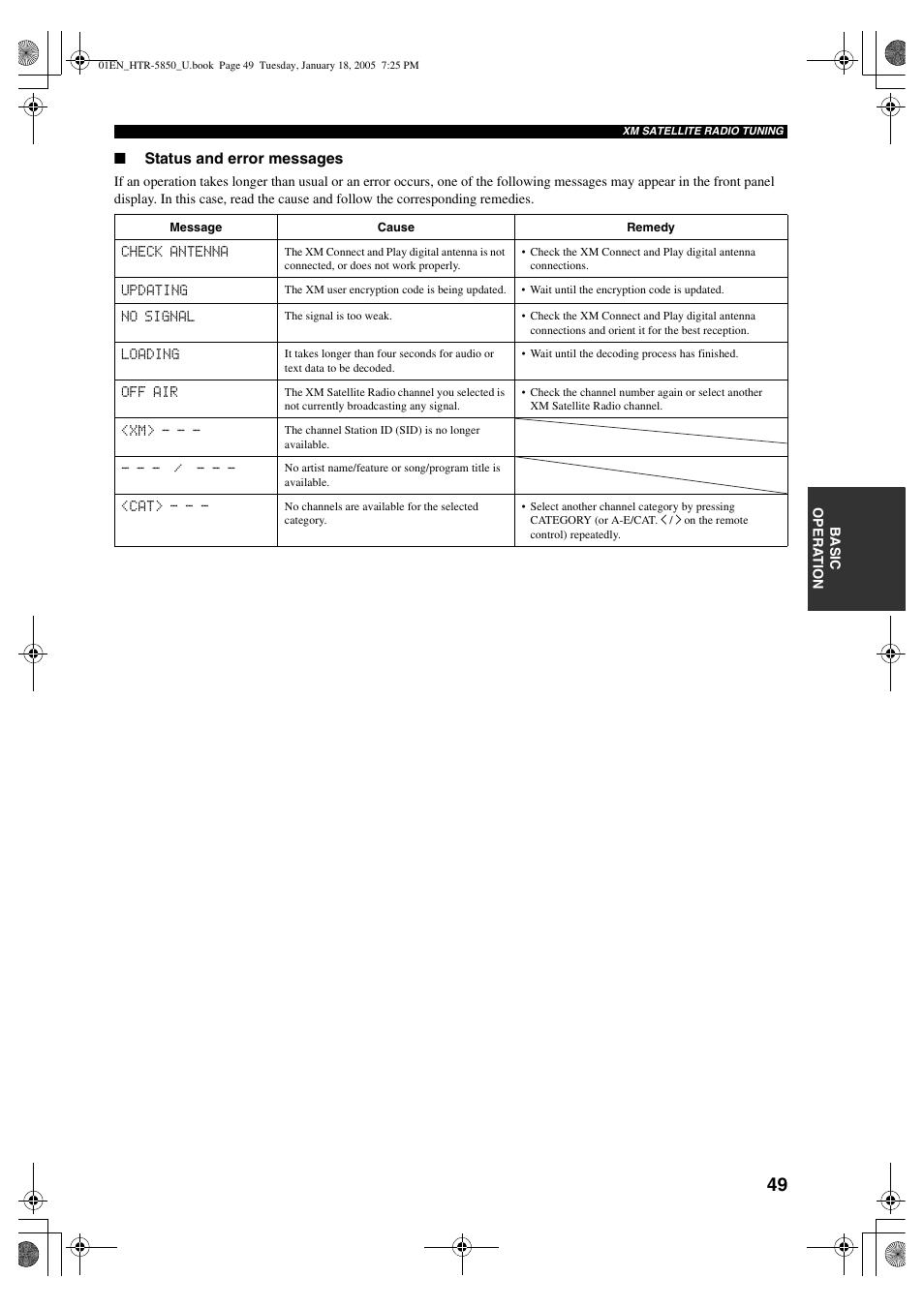 Yamaha HTR-5850 User Manual | Page 53 / 91