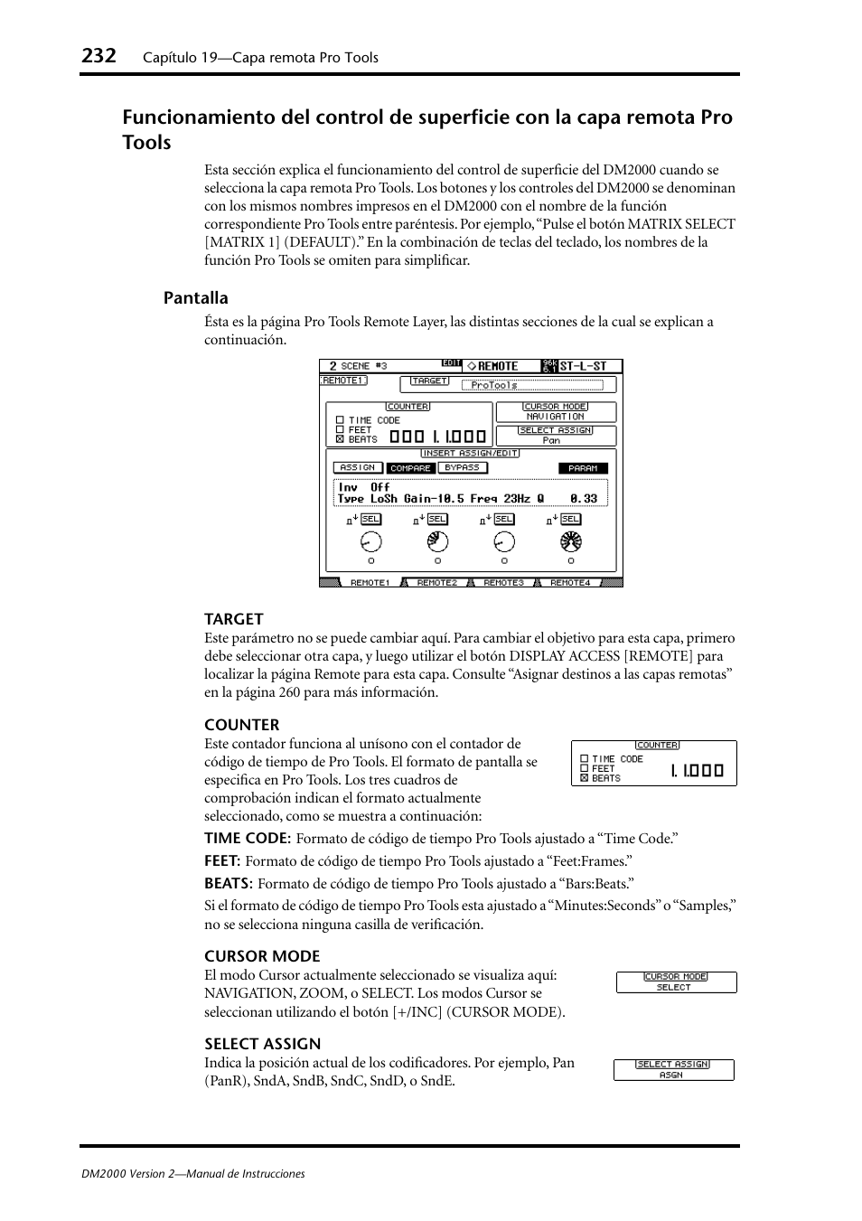 Yamaha DM 2000 User Manual | Page 232 / 410