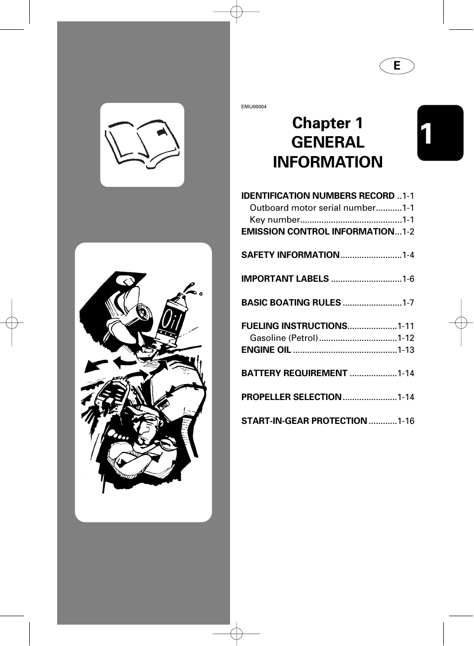 General information | Yamaha F100A User Manual | Page 7 / 115