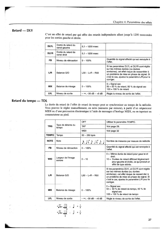 J xi, J xy, A j î | Yamaha FX550 User Manual | Page 78 / 150