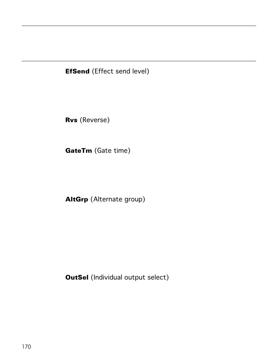 Yamaha TG500 User Manual | Page 182 / 334