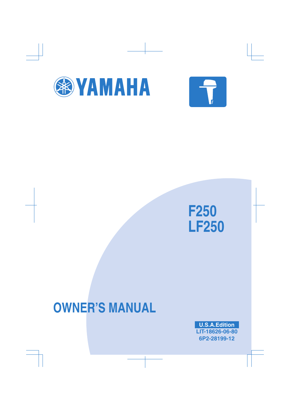 Yamaha F250 LF250 User Manual | 83 pages