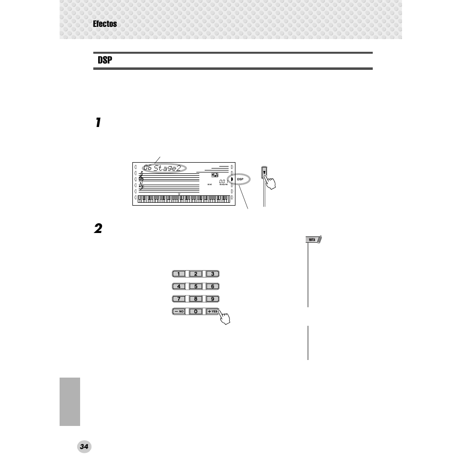 Efectos | Yamaha Portable Grand DGX-300 User Manual | Page 34 / 116