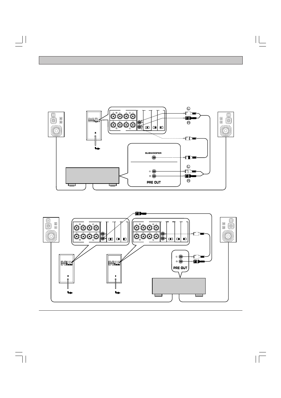 Using one unit using two units | Yamaha 90 User Manual | Page 6 / 12