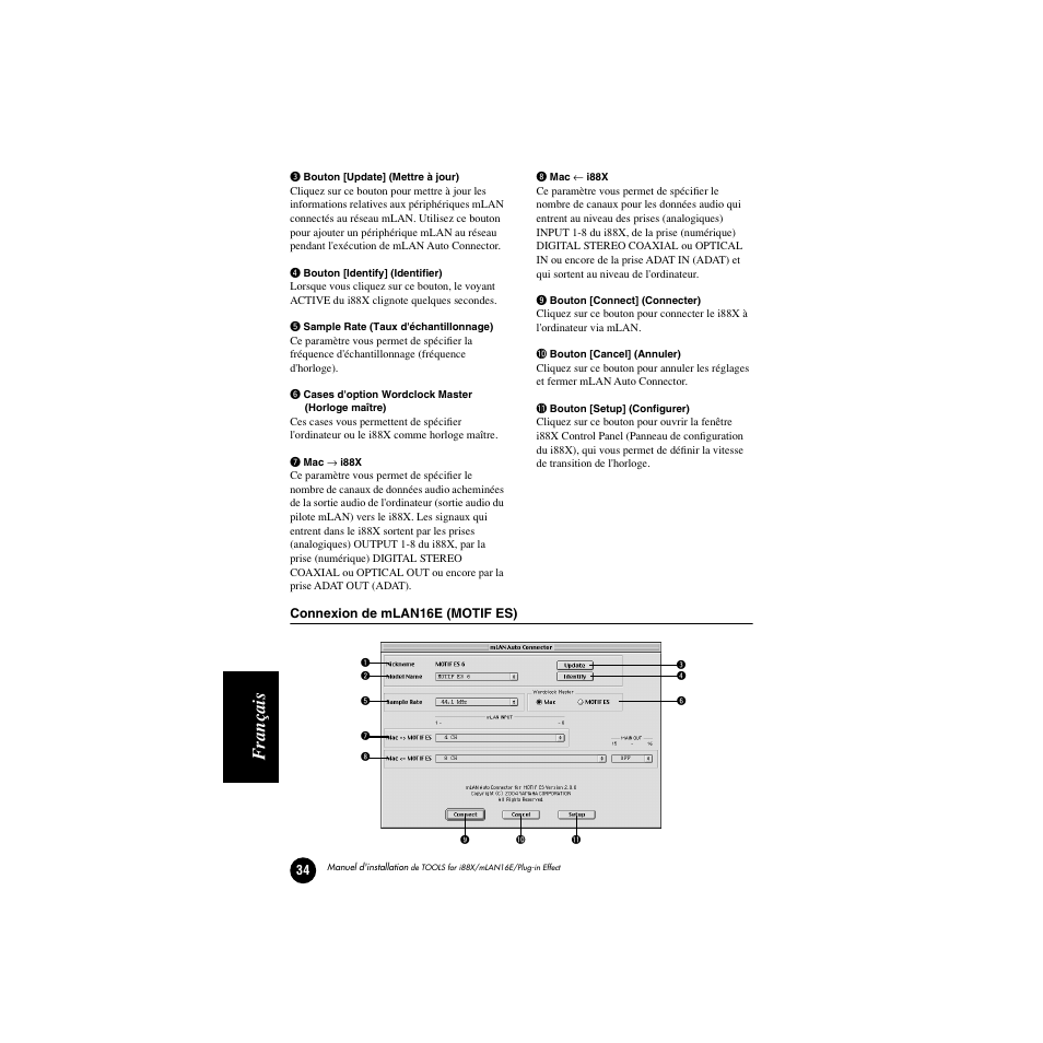 Français | Yamaha Plug-in Effect mLAN16E User Manual | Page 114 / 126