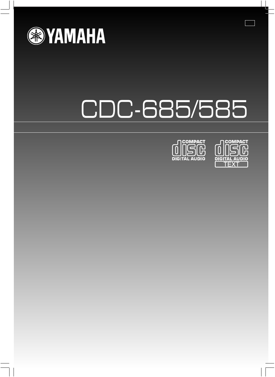 Yamaha CDC-585 User Manual | 28 pages