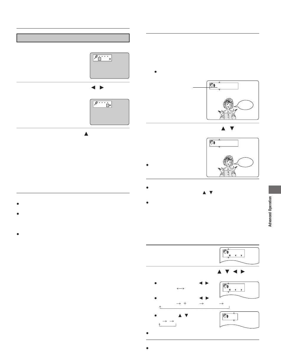 Recalling/clearing a marker, Changing audio soundtrack language, Switching vocals on or off for karaoke | Discs, Dvd/video cd, Switching vocals on or off for karaoke discs | Yamaha DVD-S795 User Manual | Page 27 / 48