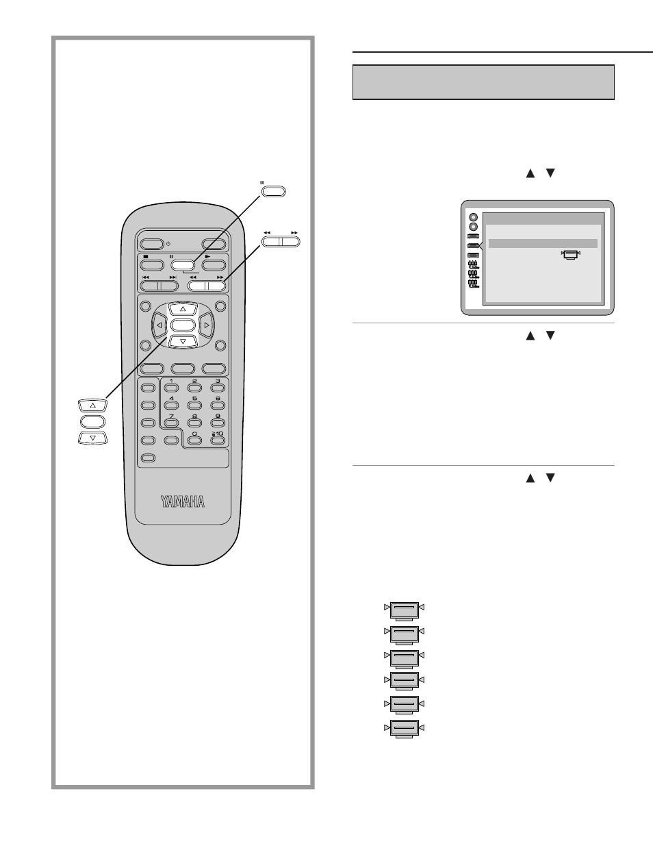 Initial settings | Yamaha DVD-S795 User Manual | Page 34 / 48