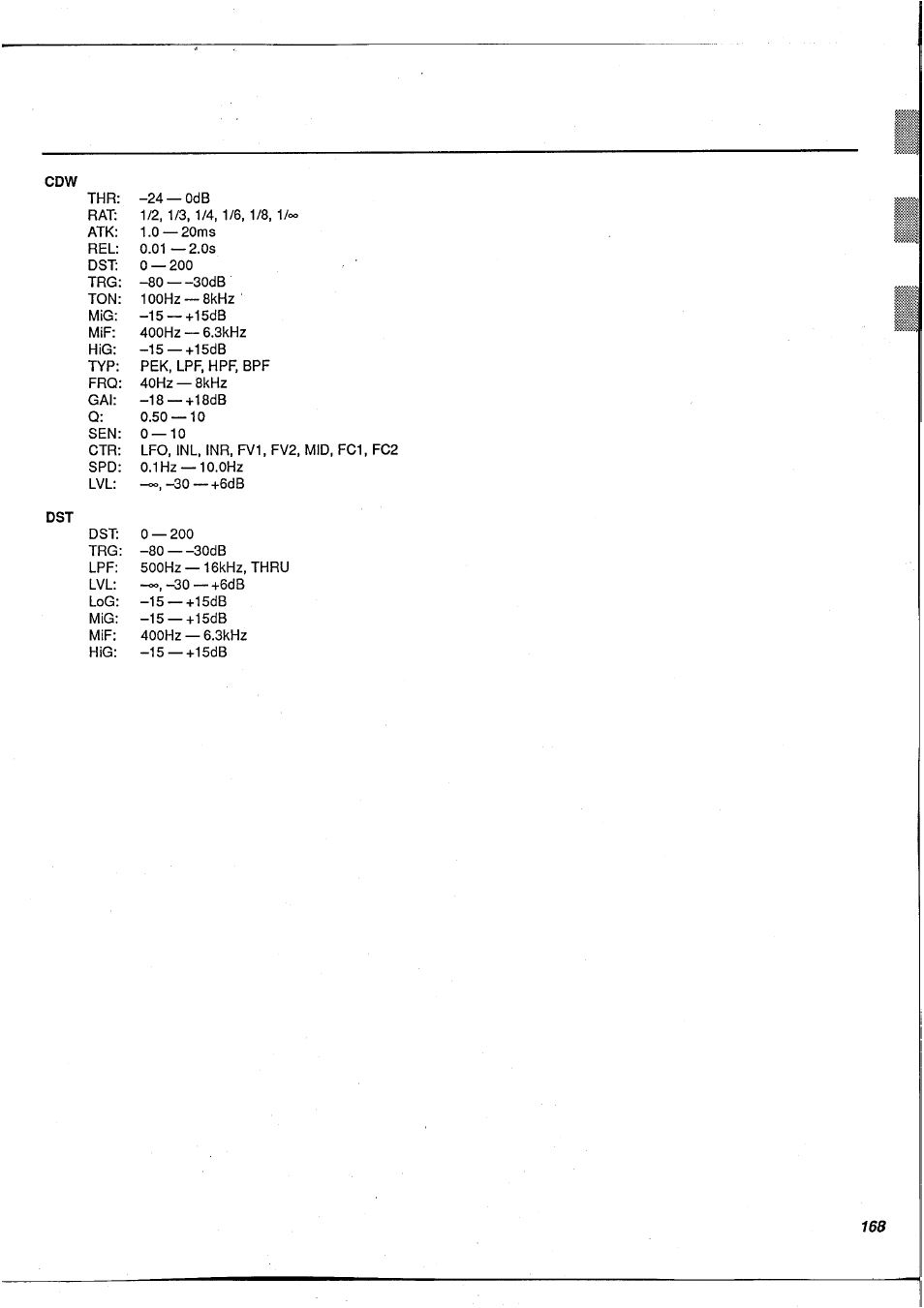 Yamaha FX900 User Manual | Page 169 / 176