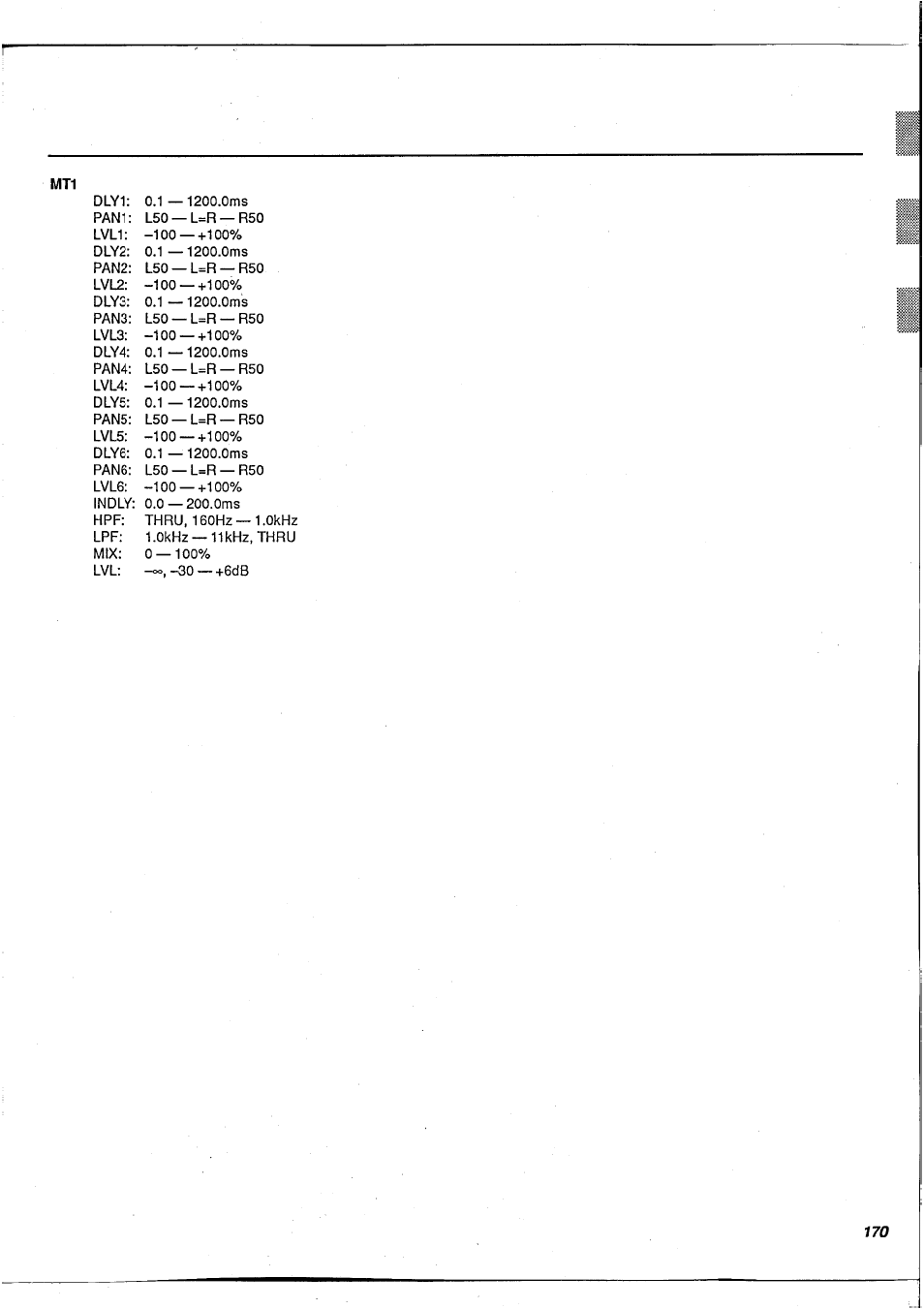 Yamaha FX900 User Manual | Page 171 / 176