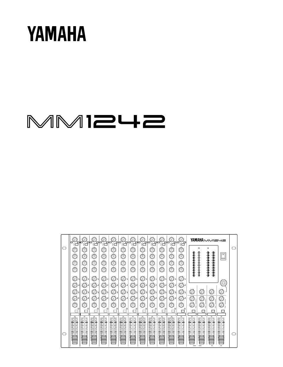 Yamaha MM1242 User Manual | 50 pages