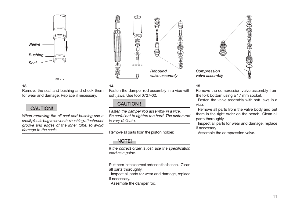 Caution | Yamaha wr450f User Manual | Page 11 / 20