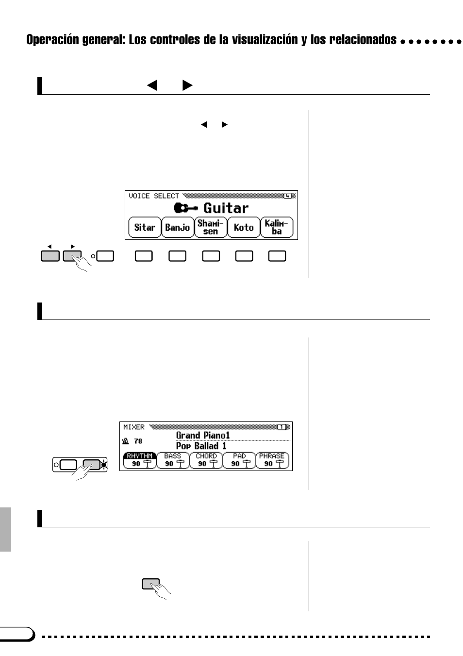 Botón [mixer, Botón [exit | Yamaha CVP-69A FR User Manual | Page 13 / 163