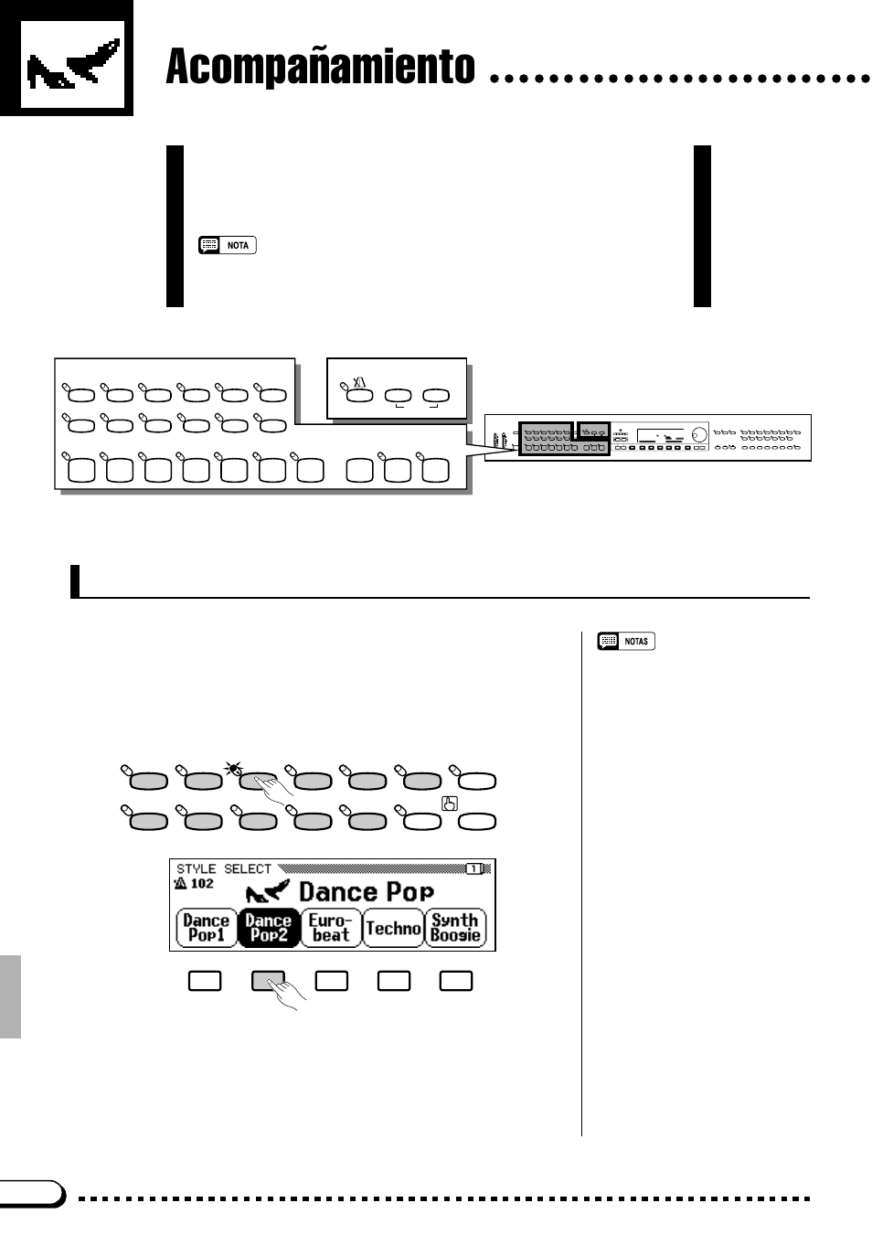 Acompañamiento, Selección del estilo | Yamaha CVP-69A FR User Manual | Page 31 / 163